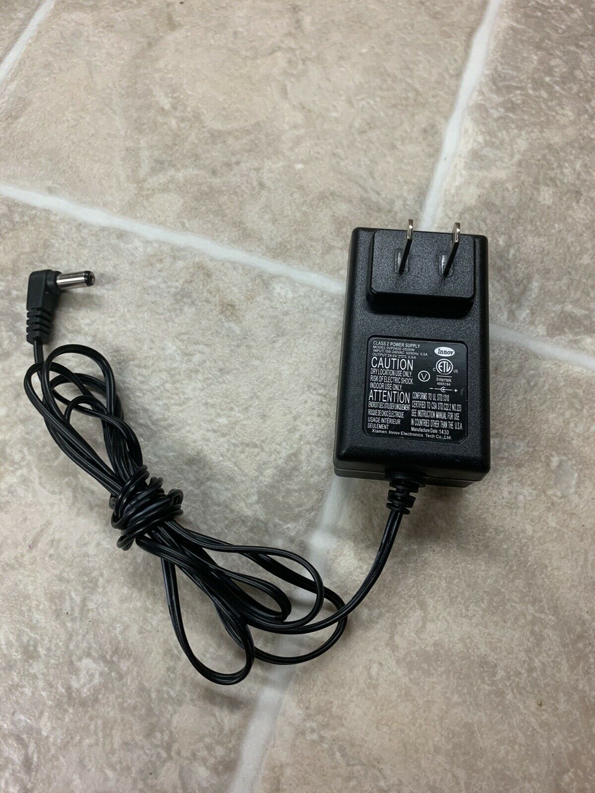 *Brand NEW* IVP2400-0500W Innov 24V 0.5A AC DC Adapter POWER SUPPLY